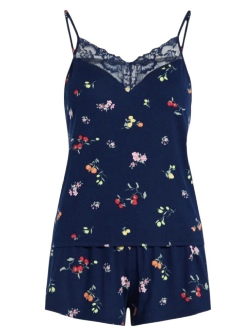 Joyspun Women's Dreamy Soft Collection Lace Trim Cami and Shorts Set Size. XS.